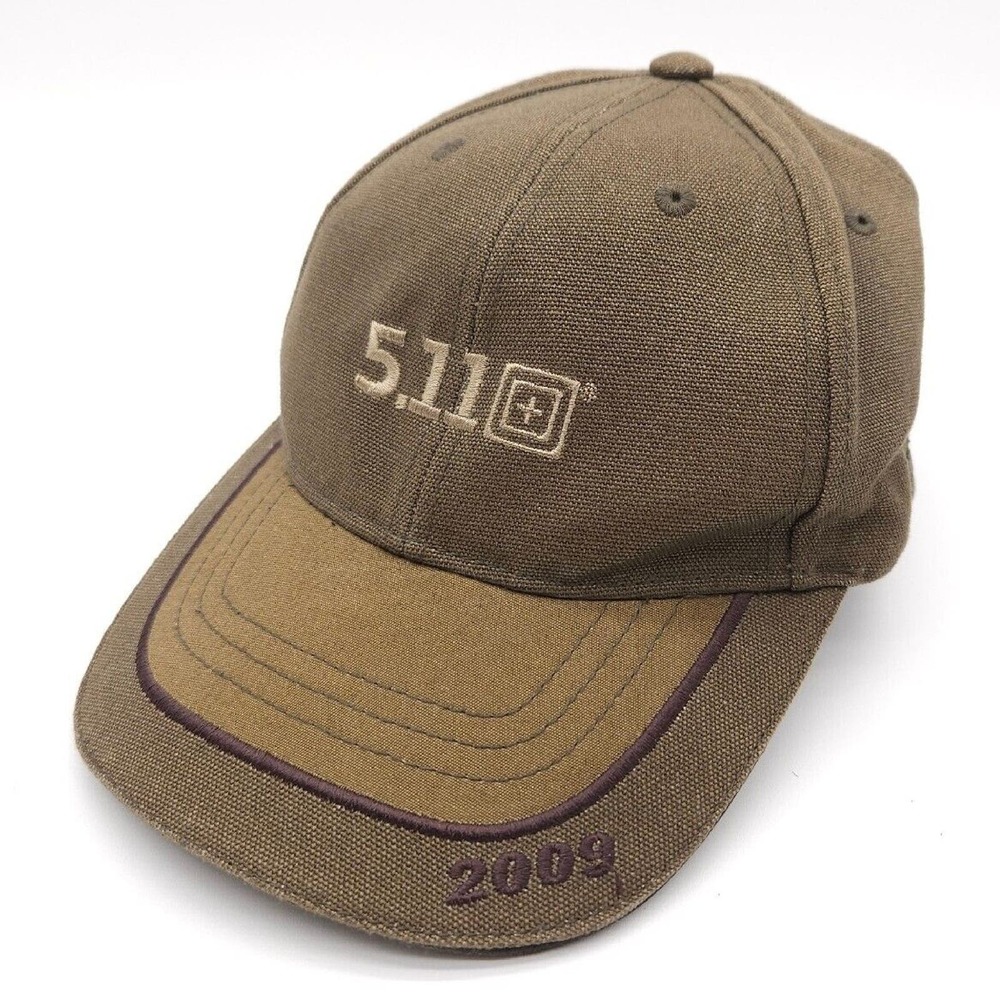 5.11 Tactical Series LA Police Gear 2009 Baseball Cap‎ Hat Mens Strapback Green